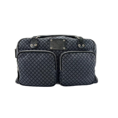Gucci canvas crest handbag - gucci, i