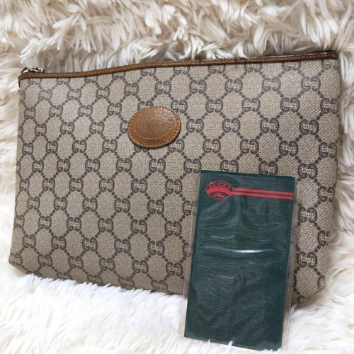 Gucci plus clutch - plus, leather