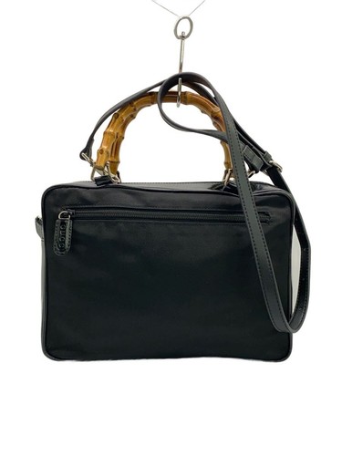 Gucci handbag blk plain 000 - gucci,