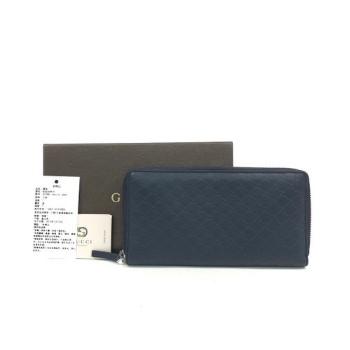Gucci cowhide bags navy - cowhide, blue