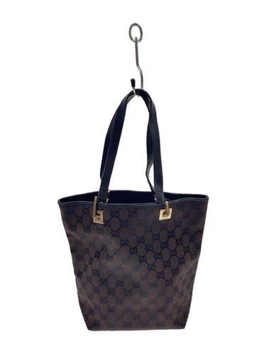 Gucci handbag canvas brw - handbag,