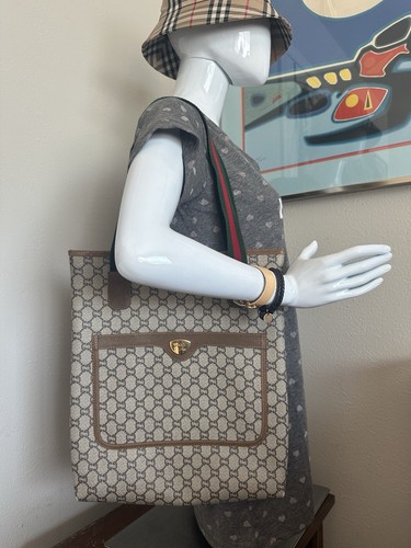 Gucci plus pvc tote bag - tote, with