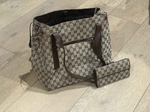 Gucci vintage shoulder tote - vintage,