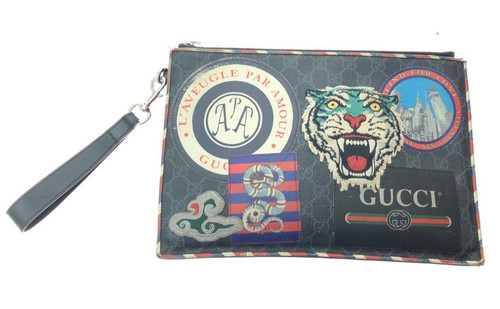 Gucci night courier clutch bag - courier,