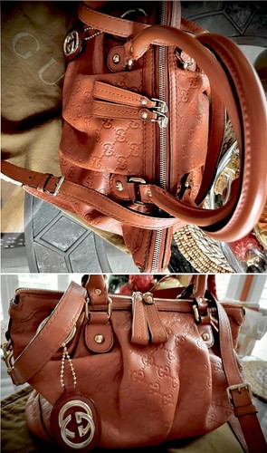 Gucci guccissima sukey - gucci-, orange