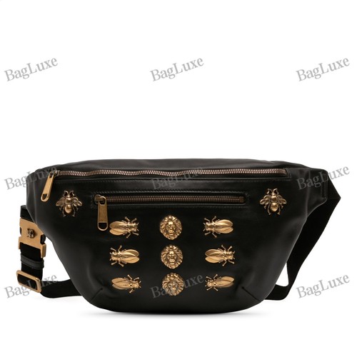 Gucci leather animalier - leather,