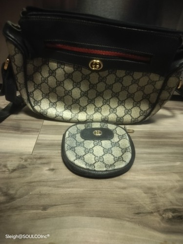 1980s gucci cross bag - gucci,