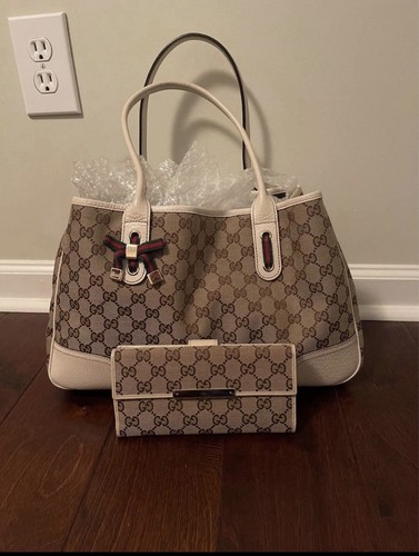 Gucci women canvas handbag - gucci, w/